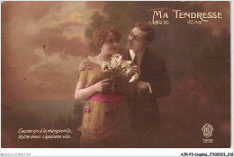 AJRP3-0317 - COUPLES - MA TENDRESSE - CAUSEZ-EN A LA MARGUERITE - VOTRE EMOI S'APAISERA VITE  - Paare