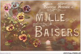 AJRP2-0156 - FETES - BONNE ANNEE - MILLE BAISERS - Año Nuevo