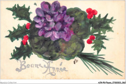 AJRP8-0815 - FLEURS - BONNE ANNEE - HOUX  - Flores