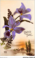 AJRP8-0790 - FLEURS - BONNE ANNEE - VANDA COERULEA  - Fleurs