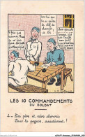 AJRP7-0725 - HOMMES - LES 10 COMMANDEMENTS DU SOLDAT - Men