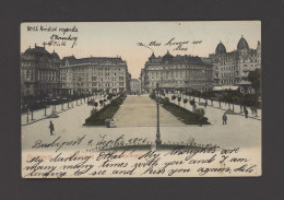 BUDAPEST 1905. Old Postcard To Belgium - Ungarn