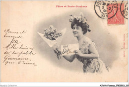 AJRP6-0560 - FEMMES - FETES ET PORTE-BONHEUR  - Women