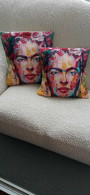 Housses De Coussins De 40x40 Cm Ornées De Frida Kahlo - Autres & Non Classés