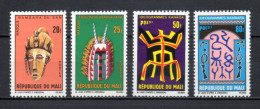 MALI  N° 150 à 153    NEUFS SANS CHARNIERE  COTE 3.50€    MASQUE - Malí (1959-...)