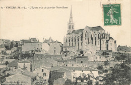 CPA Vihiers-L'église Prise Du Quartier Notre Dame-67-Timbre       L2882 - Otros & Sin Clasificación