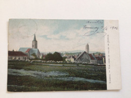 Carte Postale Ancienne (1906) Tournai Vue Prise Du Palais De Justice - Doornik