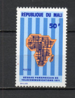 MALI  N° 163    NEUF SANS CHARNIERE  COTE 0.80€    CARTE D'AFRIQUE TELECOMMUNICATIONS - Malí (1959-...)