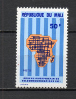 MALI  N° 163    NEUF SANS CHARNIERE  COTE 0.80€    CARTE D'AFRIQUE TELECOMMUNICATIONS - Mali (1959-...)