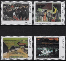 FEROE - ART - PEINTURES DE SAMAL JOENSEN-MIKINES - N° 217 A 220 - NEUF** MNH - Faroe Islands