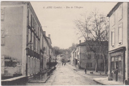 Aire, Rue De L'Hospice- Au Dos Tampon HOPITAL COMPLEMENTAIRE N° 39 AIRE S/ADOUR - Otros & Sin Clasificación