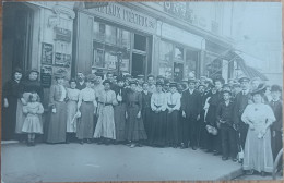 MÉTAUX PRÉCIEUX 56 RUE TURBIGO PARIS  MAGASIN DEVANTURE CARTE PHOTO - Distrito: 02