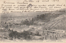 XXX -(55) LIGNY EN BARROIS - VUE PRISE AU DESSUS DE LA TOURNERIE ( FABRIQUE DE MEUBLES )- AVIS DE PASSAGE USINES VIVENOT - Ligny En Barrois