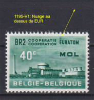 Belgique: COB N° 1195 V1, Neuf, **, Sans Charnière. TB !!! - 1961-1990