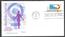 USA FDC Fleetwood Cachet, International Women's Year - 1971-1980