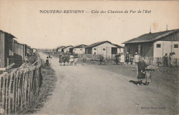 XXX -(55) NOUVEAU REVIGNY - CITE DES CHEMINS DE FER  DE L' EST - ANIMATION - 2 SCANS - Revigny Sur Ornain