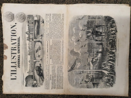 L'ILLUSTRATION Journal Universel 2 Octobre 1852 . Entrée Du Président à Saint-Etienne - 1850 - 1899