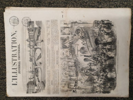 L'ILLUSTRATION Journal Universel 1er Septembre 1955 . Décoration Exécutée Dans La Cour De L'Hôtel De Ville - 1850 - 1899