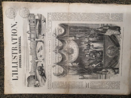 L'ILLUSTRATION Journal Universel 6 Novembre 1852 . Abd-el-Kader Rend Visite Au Prince Président à L'Opéra - 1850 - 1899