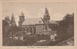 XXX -(57) ST AVOLD - EGLISE CATHOLIQUE - 2 SCANS - Saint-Avold