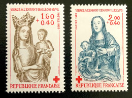 1983 FRANCE N 2295/96 CROIX ROUGE VIERGE À L’ENFANT - NEUF** - Unused Stamps