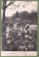 CPA Militaria - MOSELLE - METZ 19/11/1918 - LE MARÉCHAL PÉTAIN SALUE LE DRAPEAU DU 20ème CORP - Belle Animation - Metz