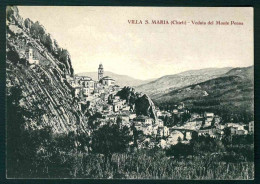 BF130 VILLA S MARIA CHIETI VEDUTA DEL MONTE PENNA - 1956 - Otros & Sin Clasificación