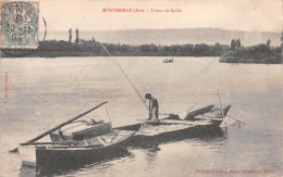 MONTMERLE (Ain) - Tireur De Sable - Voyagé 1909 (2 Scans) - Sin Clasificación