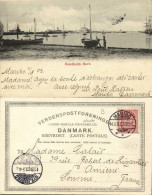 Denmark, BANDHOLM, Havn Harbour (1903) Postcard - Danemark