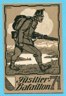 Karte Infanterie Nr. 140 - Füsilier-Bataillon 71 - Cartas & Documentos