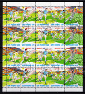 1994 SAN MARINO MINIFOGLIO 1418/1422 USATO Campionati Mondiali Di Calcio USA '94 - Blocks & Kleinbögen