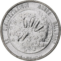 Saint Marin , 50 Lire, Protection Of Nature, 1977, Rome, BU, Acier Inoxydable - San Marino