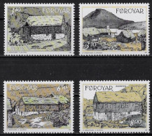 FEROE - MAISONS ANCIENNES - N° 233 A 236 - NEUF** MNH - Faroe Islands