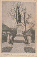 XXX -(61) CROUTTES - MONUMENT AUX MORTS ( 1914/18 ) - 2 SCANS - Otros & Sin Clasificación