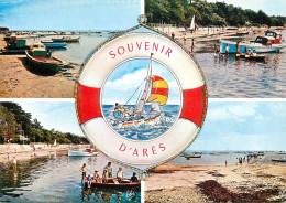 Navigation Sailing Vessels & Boats Themed Postcard Souvenir D'Ares - Segelboote