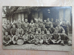 Carte Photo 63 CLERMONT FERRAND Groupe De Militaires Souvenir Des Gravaches Nov 26 - Clermont Ferrand