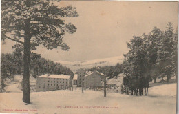 XXX -(66) ERMITAGE DE FONT ROMEU EN HIVER - ATTELAGE CHEVAUX - 2 SCANS - Andere & Zonder Classificatie