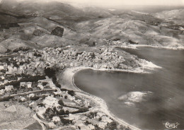 XXX -(66) BANYULS - VUE PANORAMIQUE AERIENNE  - 2 SCANS - Banyuls Sur Mer