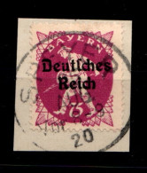 Deutsches Reich 127 Gestempelt Geprüft Infla #GR524 - Other & Unclassified