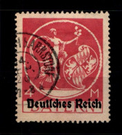 Deutsches Reich 135 Typ I Gestempelt Geprüft Infla #GR627 - Other & Unclassified