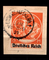 Deutsches Reich 136 Typ I Gestempelt Geprüft Infla #GR637 - Other & Unclassified