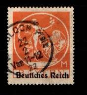 Deutsches Reich 136 Typ I Gestempelt Geprüft Infla #GR634 - Otros & Sin Clasificación