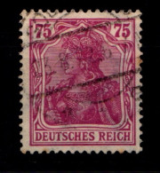 Deutsches Reich 197a Gestempelt Geprüft Infla #GR730 - Autres & Non Classés