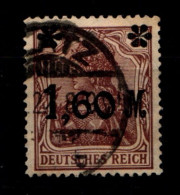 Deutsches Reich 154Ia Gestempelt Geprüft Infla #GR758 - Autres & Non Classés