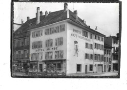 Europe-Suisse-YVERDON-les--BAINS-Une Vue De "L'Hôtel SUISSE 8 Rue De La Plaine - Yverdon-les-Bains 