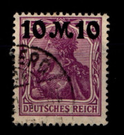 Deutsches Reich 157II Gestempelt Geprüft Infla #GR820 - Autres & Non Classés