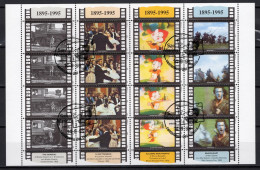 1995 SAN MARINO BF 41 USATO Centenario Del Cinema - Blocs-feuillets