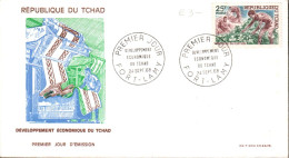 TCHAD FDC 1968 DEVELOPPEMENT ECONOMIQUE - Tchad (1960-...)