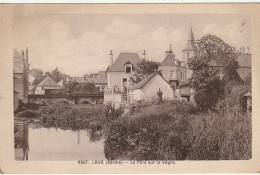 XXX -(72) LOUE - LE PONT SUR LA VEGRE - IMP. PHOT. DOLBEAU , LE MANS - 2 SCANS - Loue