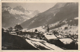 XXX -(73) BOZEL - MASSIF DE LA VANOISE EN HIVER - 2 SCANS - Bozel